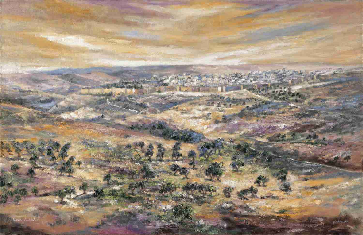 Jerusalem- view from Mount Scopus 10